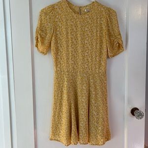 Reformation Floral Mini Dress, Size 4